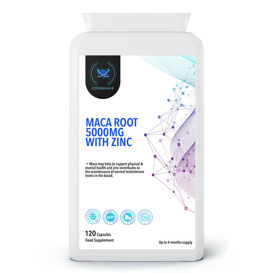 Maca Root - 5000mg with Zinc. 4 months supply